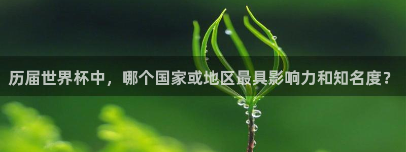 世界杯预选赛亚洲区赛程：历届世界杯中，哪个国家或地区最具影响力和知名度？